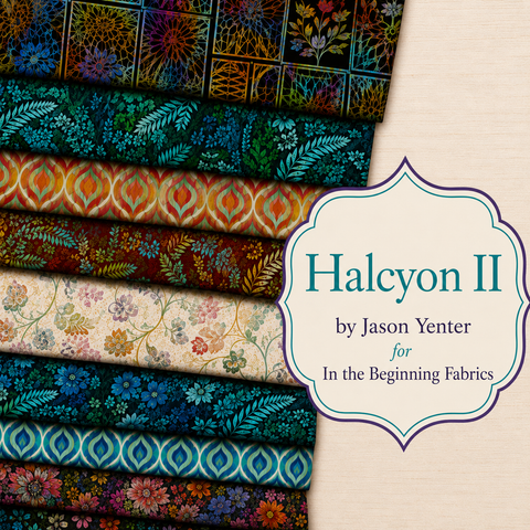 Halcyon II by Jason Yenter for In the Beginning Fabrics