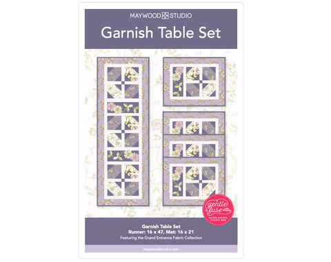 FREE PATTERN - Garnish Table Set by Maywood Studio