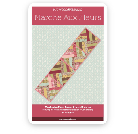 FREE PATTERN - Marche Aux Fleurs Table Runner
