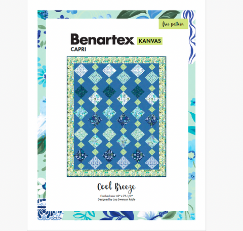 FREE PATTERN - Capri Featuring Cool Breeze