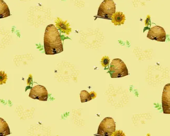 M50 Surf's Up - Bundle #8 Features Honey Bees and Flowers Please (Wilmington Prints)