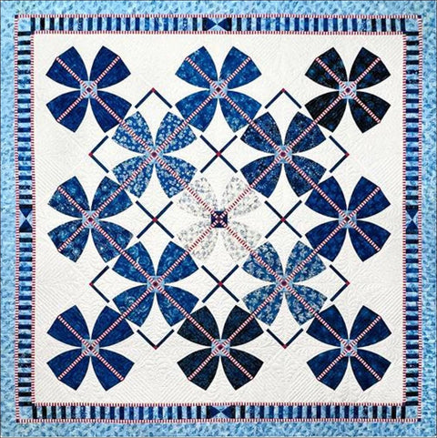 Bluebell Quilt Kit Designed by Jacqueline de Jonge