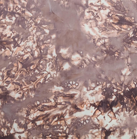 BATIK - Dark Puce, Puce, White, Dusty Rose Patterned Fabric