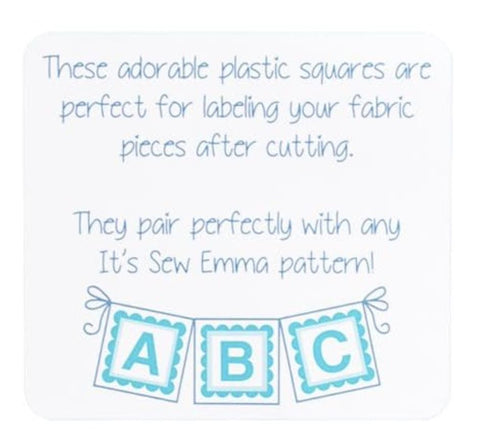 Alphabitties Specialty Marking Tools / It's Sew Emma / 26 Letters / 10 Numbers