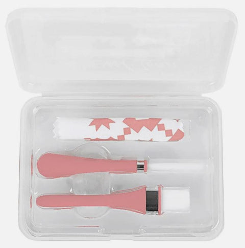 Oh Sew Clean Brush and Cloth Set - Pink - Its Sew Emma
