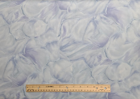 Essentials by Hoffman International Fabrics - Pale Blue, Lavender and White Blender Fabric