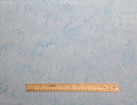 BATIK - Bright Sky Blue Fabric