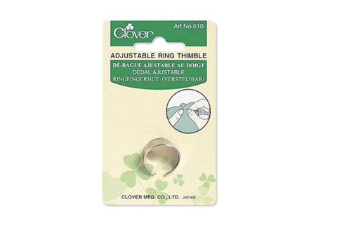 Clover Adjustable Ring Thimble ARTNO610