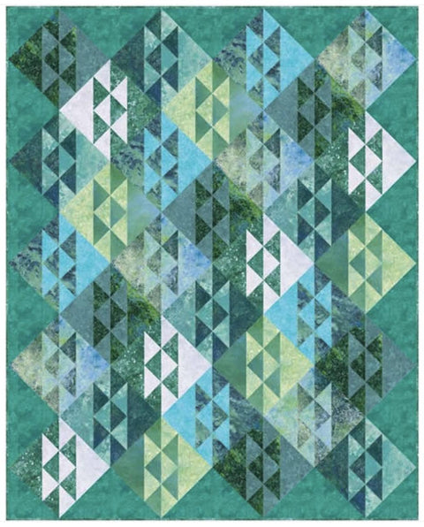 Salt & Pepper - A Fat Quarter Pattern Designed by Patti Carey / Instructions for Lap, Twin or Queen