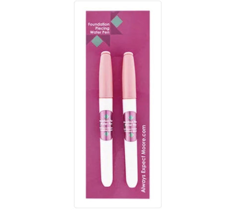 Carolina Moore / Always Expect Moore CM23FPWP Foundation Piecing Water Pen – 2 pack