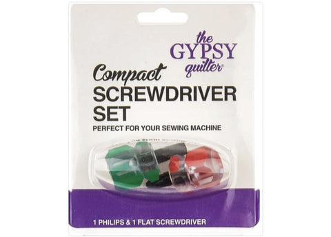 The Gypsy Quilter Compact Screwdriver Set