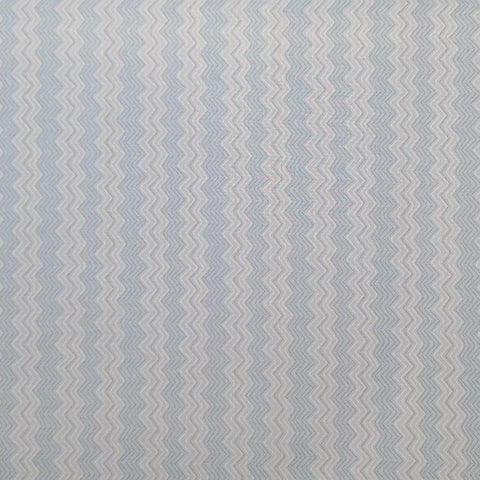 Silk Road Cassandra Zig Zag 3415 Benartex - Pale Blue and Gray Zig Zag Pattern Fabric