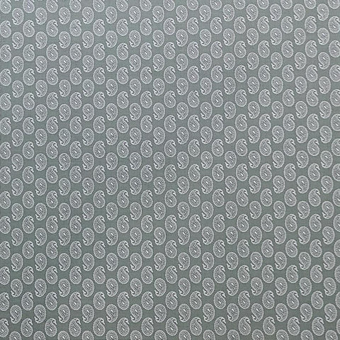 Silk Road Cassandra Paisley 3414-58 Benartex - Blue/Green Fabric / Light Tonal Paisley Print