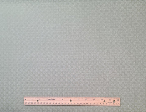 Silk Road Cassandra Paisley 3414-44 Benartex - Sage Fabric / Tone-on-Tone Paisley Print