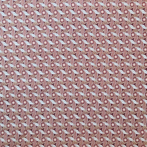 Silk Road Odeon 3413-11 Benartex - Burgundy Tonal, White, Gray Geometric Print Fabric