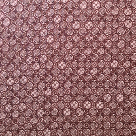 South Pacific 2470-67 Mirage Plum by Benartex - Dark Plum Fabric / Gray Micro Dot Pattern