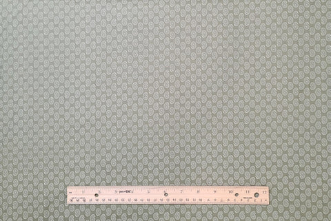 Silk Road Cassandra Paisley 3414-14 Benartex - Light Khaki Green Fabric / Light Tonal Paisley Print