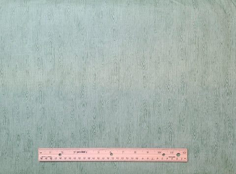 Harvest Reflections 3359-84 Benartex - Light Pine Green Tonal Woodgrain Print Fabric
