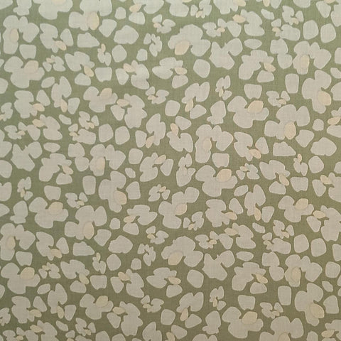 Cosmo Chic by Material Girls Studios 3565-44 Petals Avocado by Benartex - Avocado Green Fabric / Green Tonal Abstract Flower Petal Print