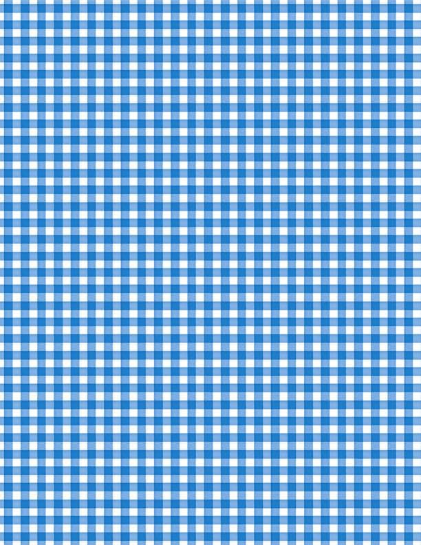 Sweet Cherry by Anne Rowan for Wilmington Prints 68574-414 Gingham Blu ...