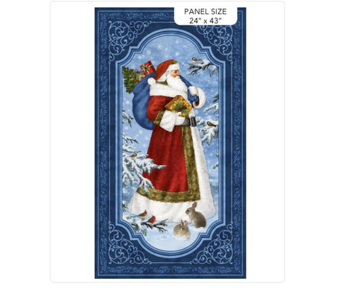 St. Nicholas by Liz Goodrick-Dillon for Northcott DP28210-48 24"x44" Panel