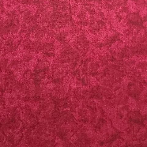 Dark Raspberry Colored Tonal Blender Fabric - Selvage to Selvage Print