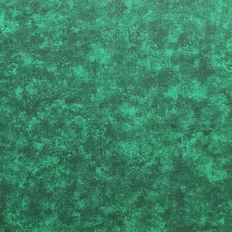 Dark Green Tonal Blender Fabric. .