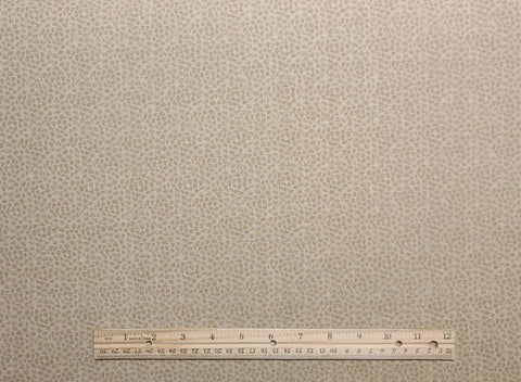 Tan Tone-on-Tone Grass Tuft Print Fabric