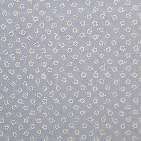 Grounded in Love J Wecker Frisch SSI - Light Blue Fabric / White Flower Print