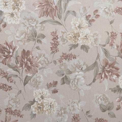 Evening Mist 32227-12 Sentimental Studios Moda - Blue (Pale Beige) Fabric / Dusty Rose, Green, White Floral Print