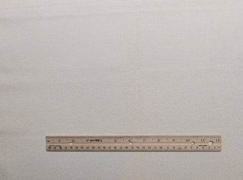 VIP Cranston Print Works - Soft White Tone-on-Tone Stripe and Vine Print Fabric