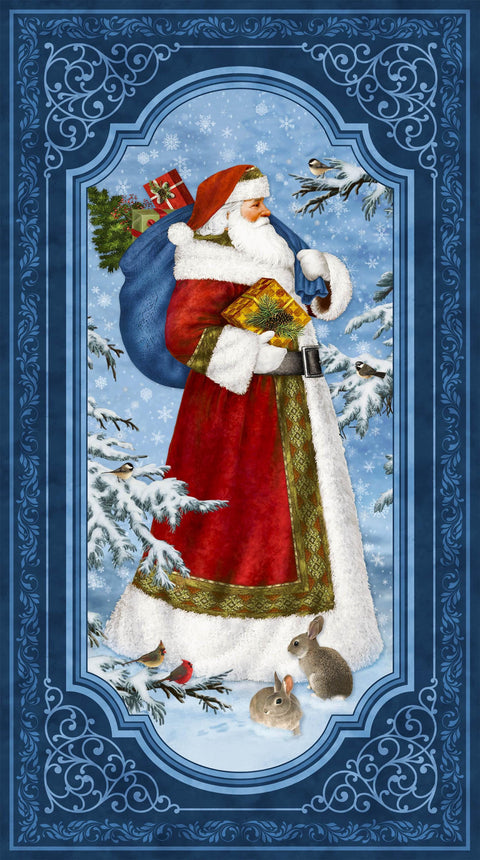 St. Nicholas by Liz Goodrick-Dillon for Northcott DP28210-48 24"x44" Panel