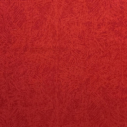 JoAnn Fabrics - Red Tonal Fabric / Geometric Swirl Tonal Print