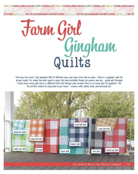 Farm Girl Vintage 2 Book / Lori Holt of Bee in my Bonnet #ISE-931