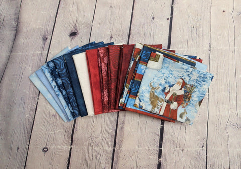St. Nicholas by Liz Goodrick-Dillon for Northcott Fabric FAT QUARTER Bundle
