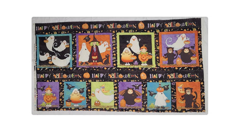 Pumpkin Gang 1650 by Julie Dobson Miner for Studio E Fabrics Fabric Panel 24"x44"