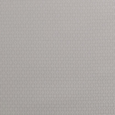 Keepsake Calico - JoAnn Fabrics - White Fabric / Tone-on-Tone Circle and Dot Pattern