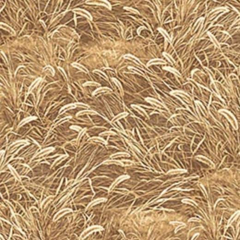 Pheasant Grove - Naturescapes by Rosemary Millette for Northcott DP28307-14 Tan Grass