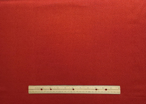 Freckles by FreeSpirit Fabrics - Red Fabric / Black Freckle Print