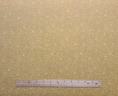 JoAnn Fabrics - Gold, Yellow Tonal Splatter Print Fabric