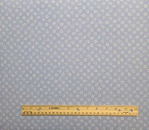 Grounded in Love J Wecker Frisch SSI - Light Blue Fabric / White Flower Print