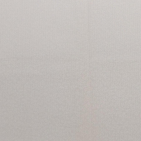 VIP Cranston Print Works - Soft White Tone-on-Tone Stripe and Vine Print Fabric