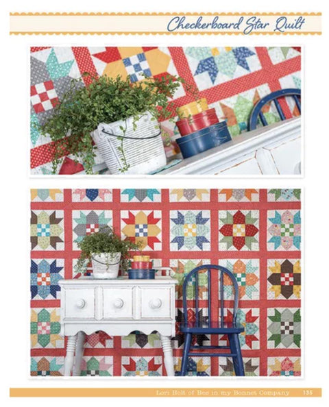 Scrappiness is Happiness Quilt Book / Lori Holt of Bee in my Bonnet Co. #ISE-950