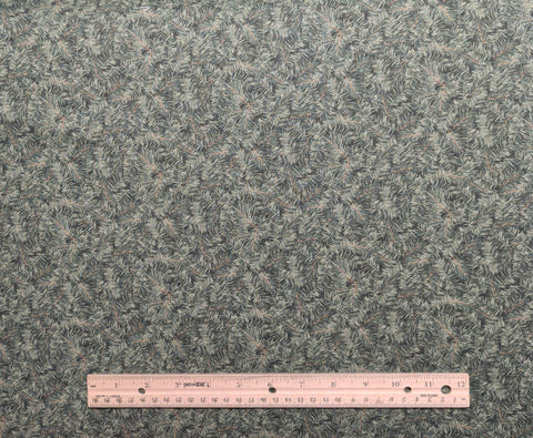 Winter Wonderland 20349 Deborah Edwards Northcott - Green Packed Fir Bough Print Fabric