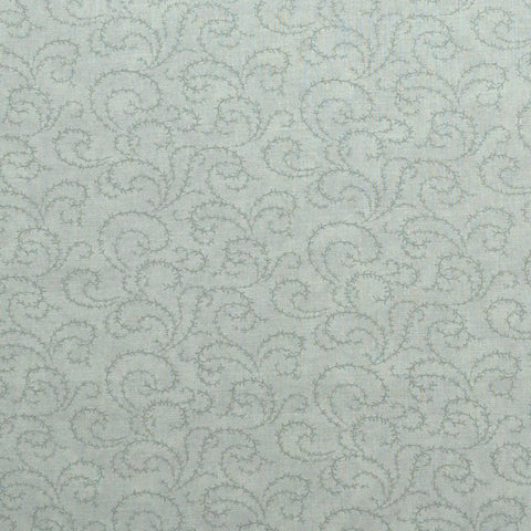 Paris Flea Market 3 Sisters Moda - Seafoam Fabric / Dark Seafoam Paisley Print
