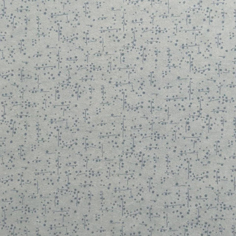 Winter Forest 6606 Holly Taylor for Moda - Light Green Flannel Fabric / Dark Green Print