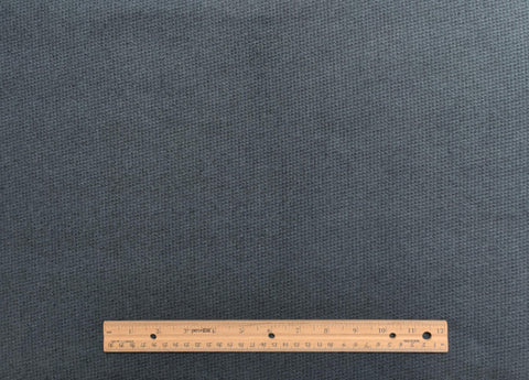 Wool & Needle III 1134 Flannels by Primitive Gatherings for Moda - Admiral Blue Tonal Herringbone Print Flannel Fabric