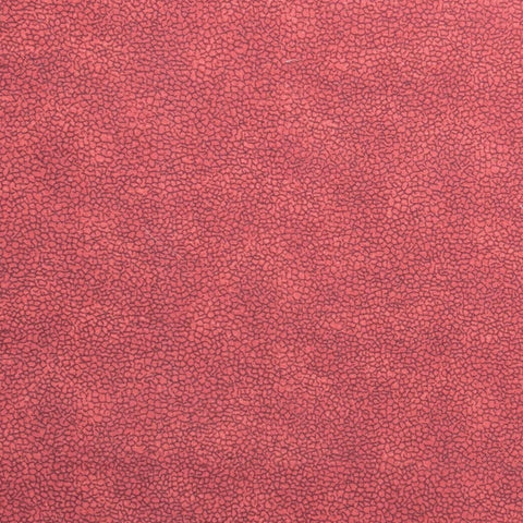 Arbor Rose Sheri L Strole SSI - Dark Rose Tonal Flannel Fabric / Packed Cobblestone Print