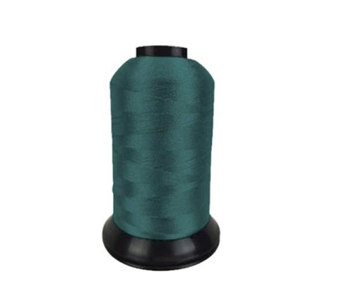 Floriani High Sheen 40 Weight 100% Polyester Embroidery Thread PFK37 - Aqua / 1100 yd Spool
