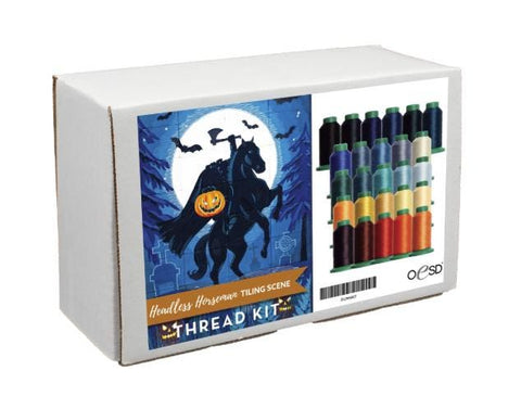 oesd Isacord Headless Horseman Tiling Scene Thread Kit - #IS12945KIT